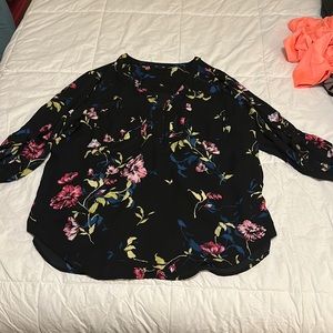 Torrid floral blouse. Sz2